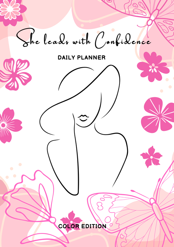 She Leads with Confidence: Daily Planner