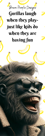 Bookmark - Gorilla