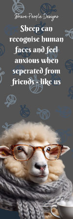 Bookmark - Sheep