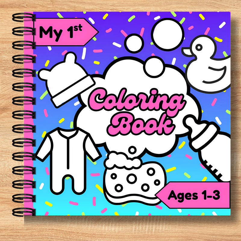 My 1st Coloring Book Ages 1-3
