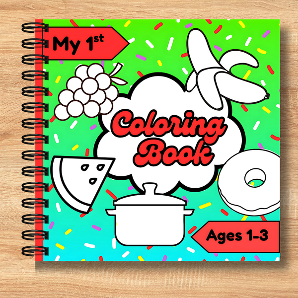 My 1st Coloring Book Ages 1-3