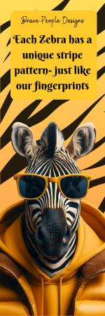 Bookmark - Zebra